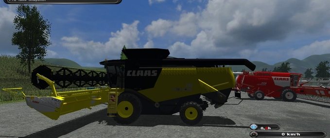 Claas Lexion 740 v lexion 740