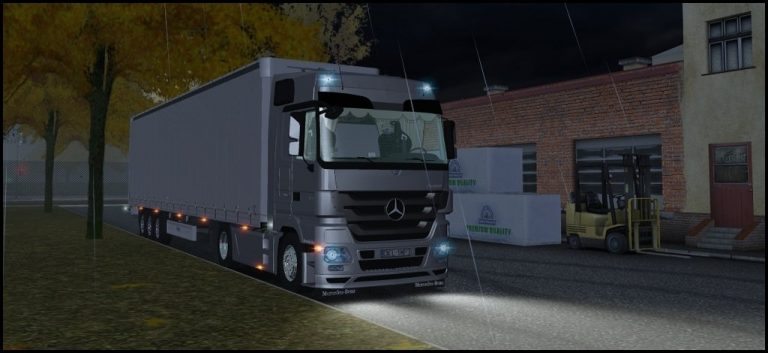 Mercedes Actros MPIII + Fliegl SDS 350