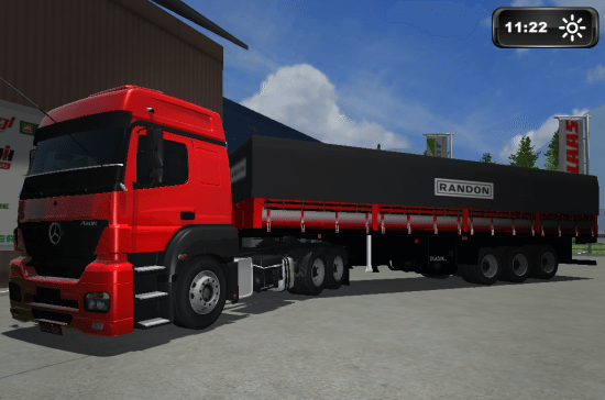 Mercedes Benz Axor 2544 + RandonTipper 2