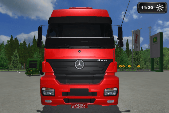 Mercedes Benz Axor 2544 + RandonTipper