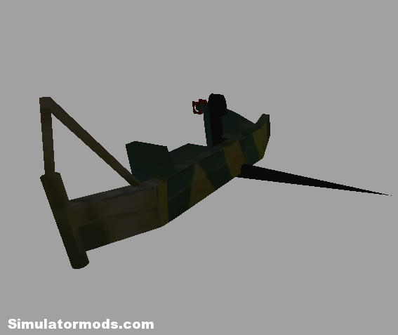 Balepusher With Fork