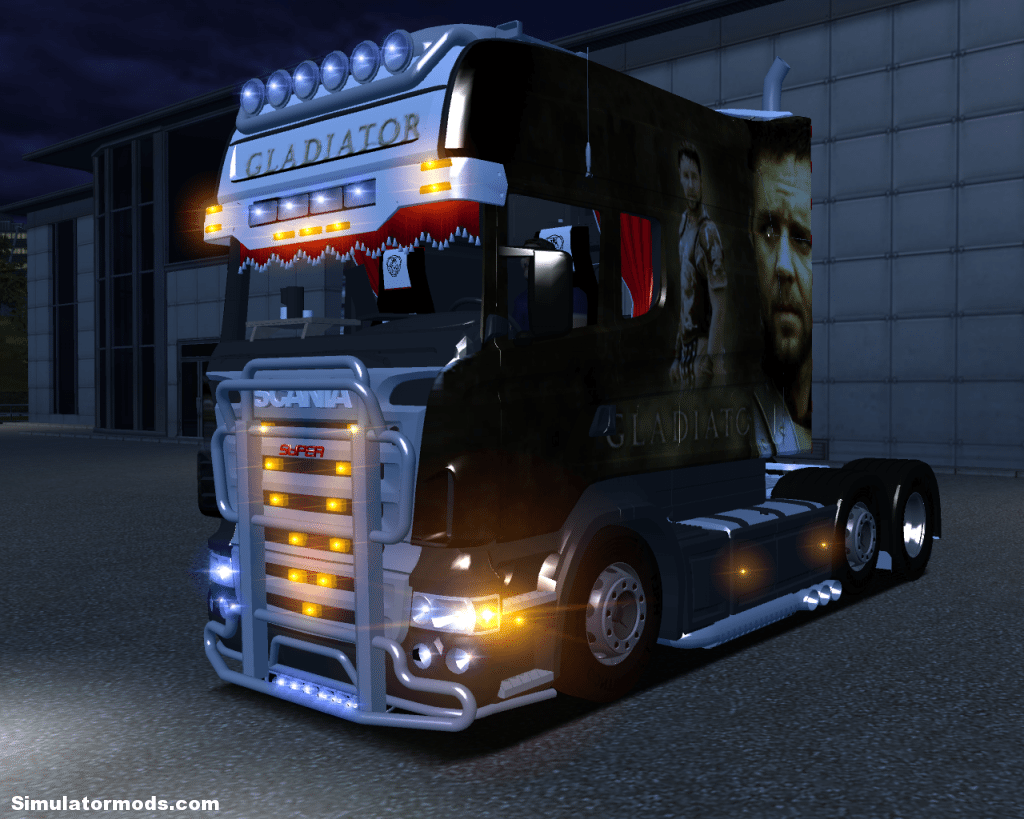 ets 00008 1024x819 Scania LongLine Gladiator by Italian Job ETS