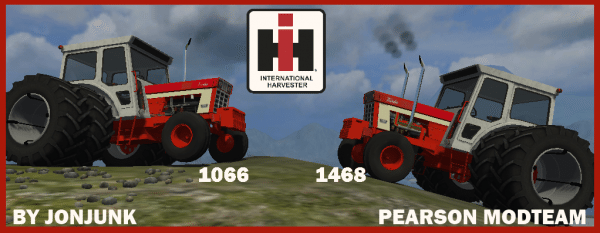 IH Farmalls, 1066, and 1468 mod