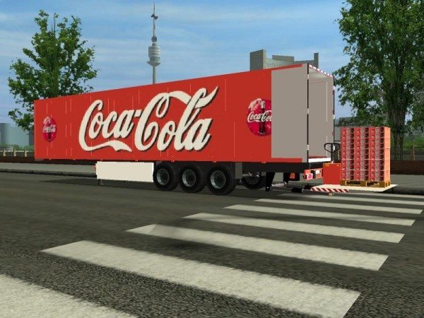 Coca-Cola trailer