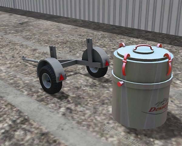 Small MILK TANK with trailer v 1.0 [MP] 2