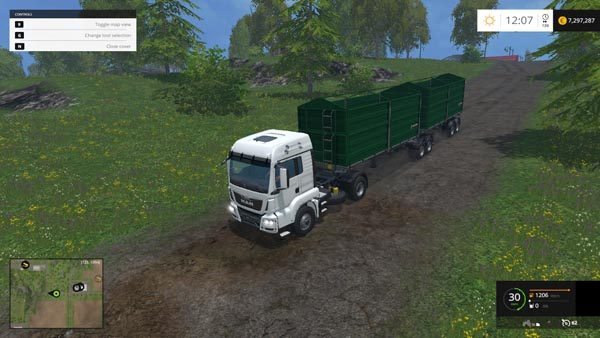 Bitrem Truck Trailers v 1.0 [MP] 2