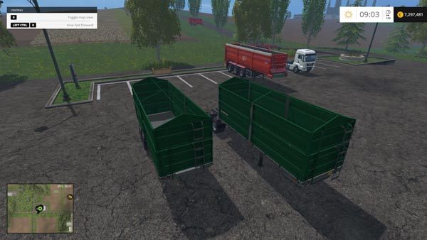 Bitrem Truck Trailers v 1.0 [MP]