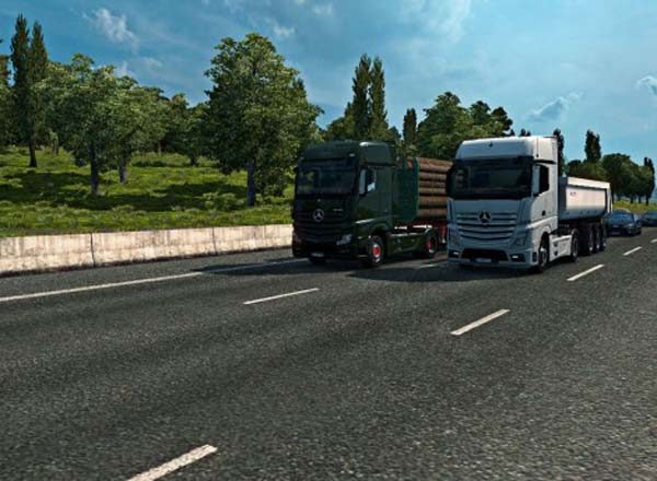 More Truck Traffic ETS 2 Other, Euro Truck Simulator 2 SimulatorMods ...