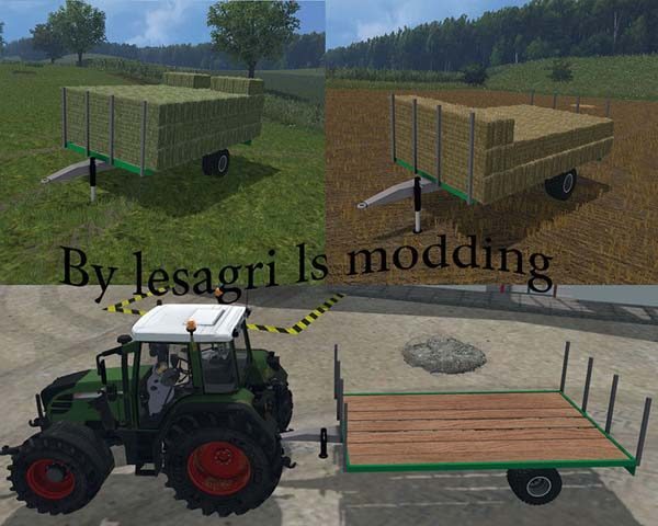 Trailers for small bales v 1.0 [MP] 1